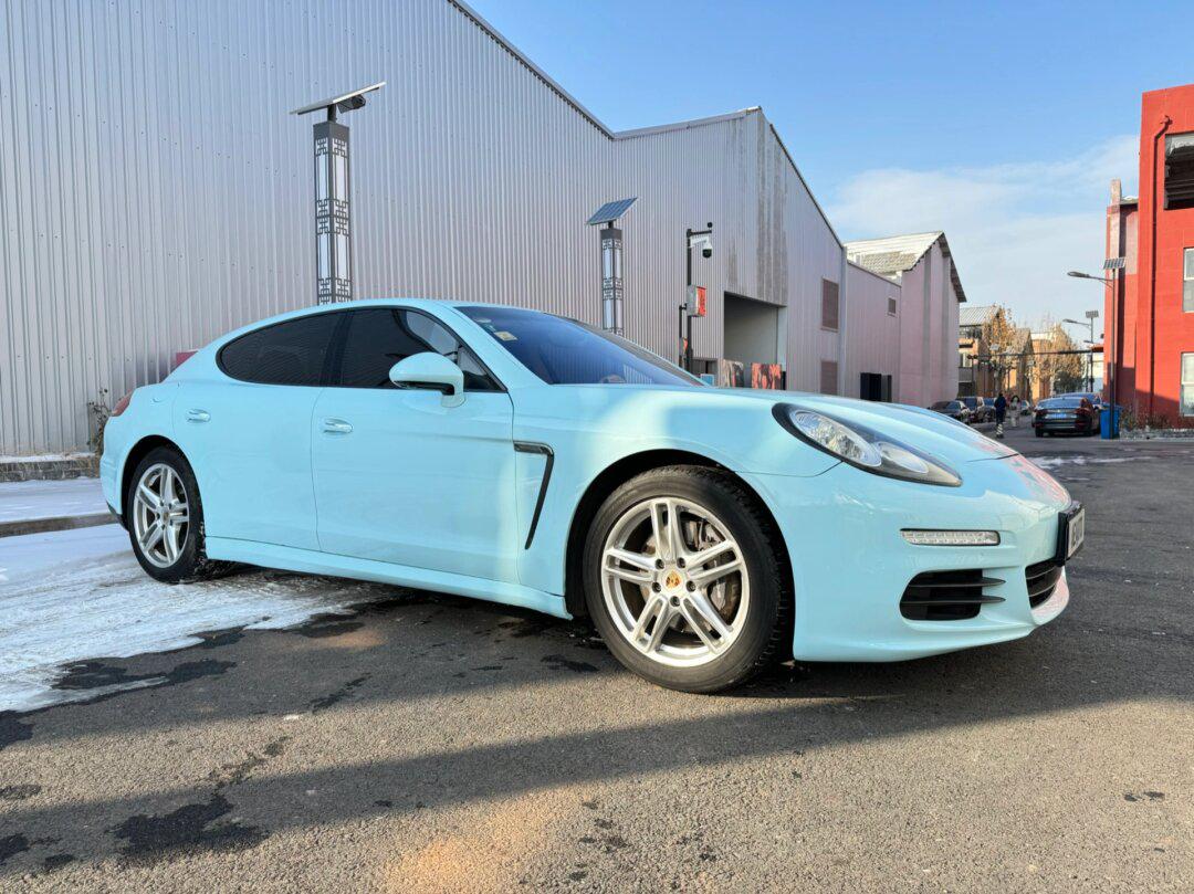 panamera仙女颜色 冰川蓝_保时捷panamera社区_易车社区