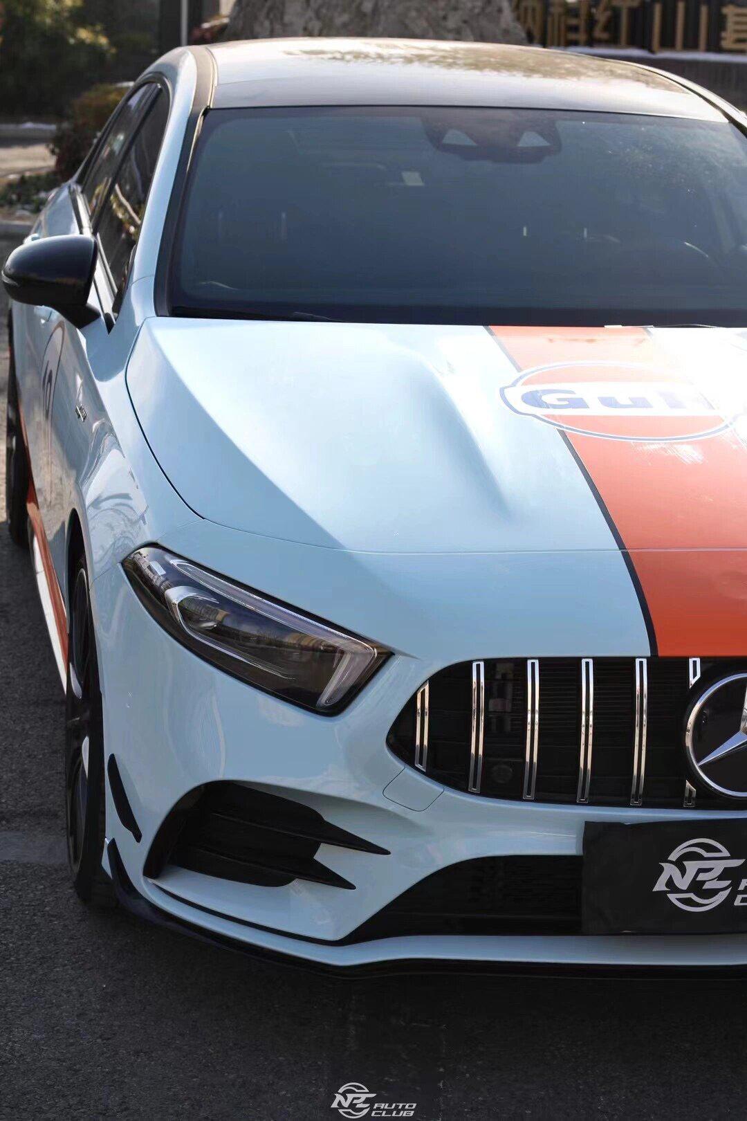 a35l 冰川蓝 海湾石油拉花_奔驰a级 amg社区_易车社区