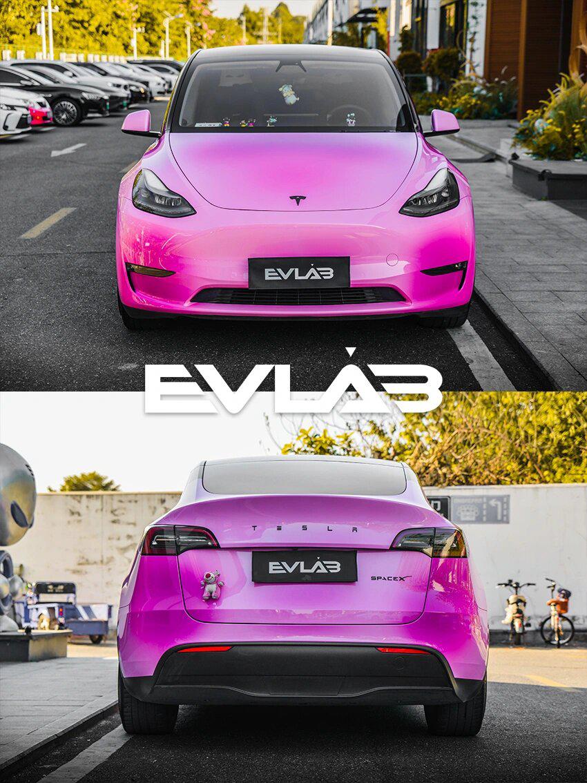 特斯拉model y|独一无二定制涂装