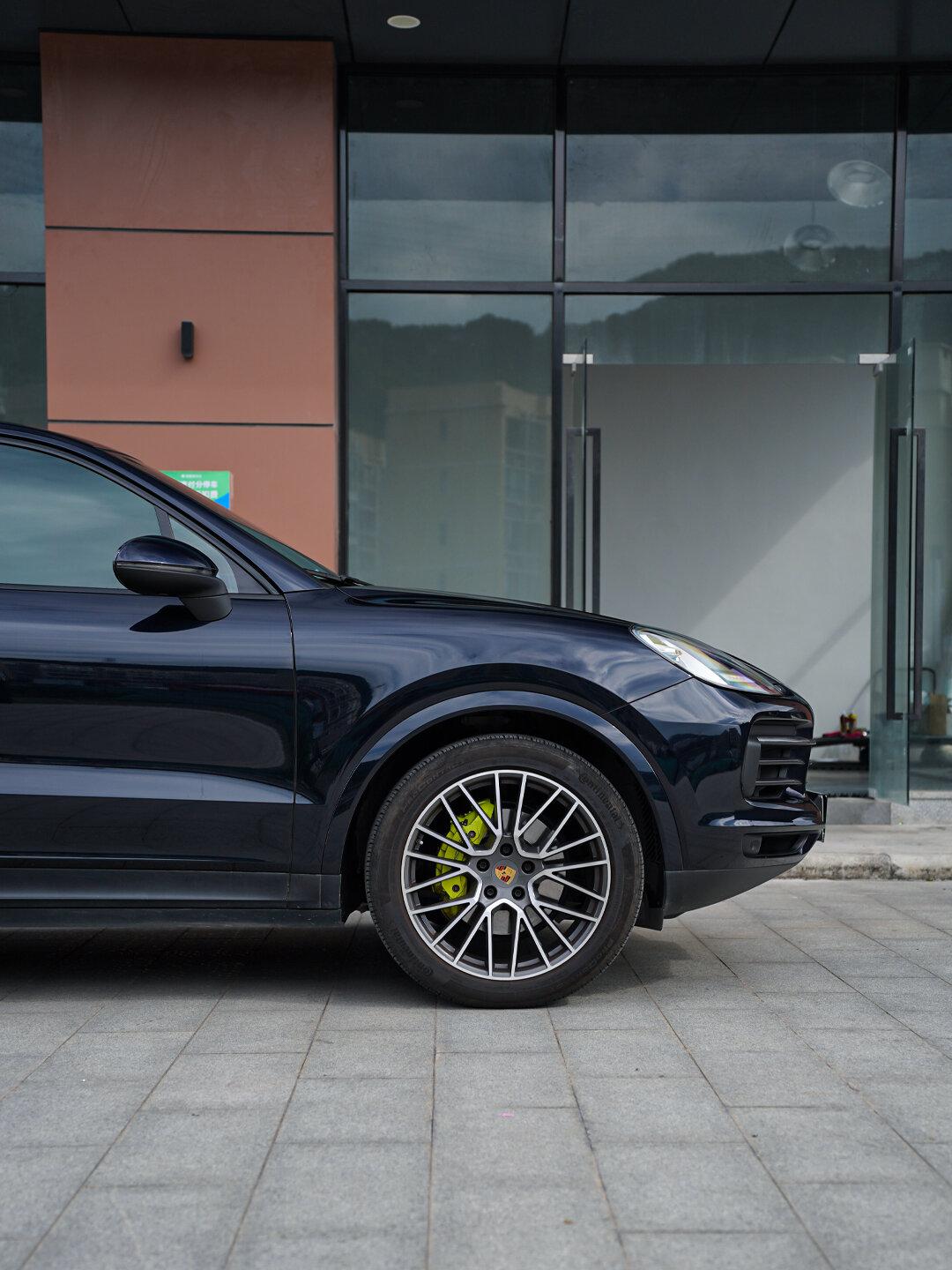 保时捷卡宴装贴艾利丹尼森spf-1000隐形车衣