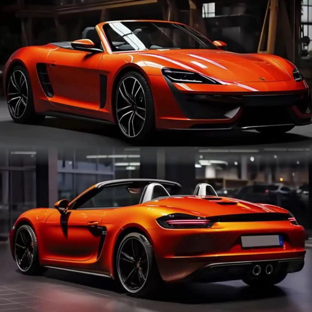 保时捷718纯电动版首发,大家满意吗?