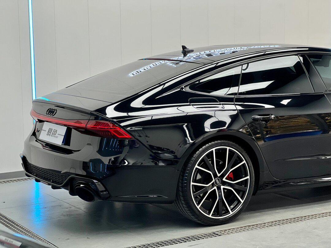 成都汽车贴膜推荐 奥迪a7|pet修复钢琴黑