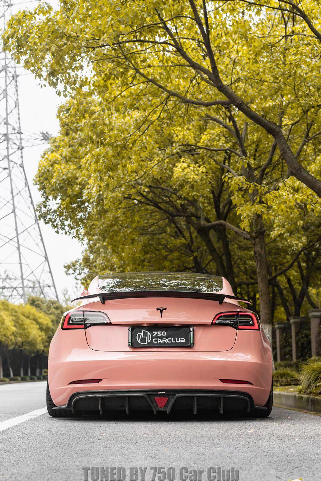 低趴姿态model3改装案例