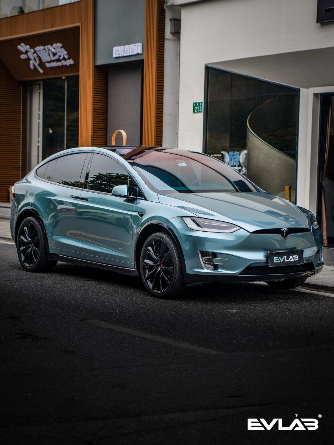 特斯拉model x|ev液態金屬託馬索藍_model x社區_易車社區