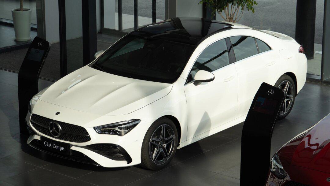 现车一枚4门轿跑,颜值担当_奔驰cla级社区_易车社区
