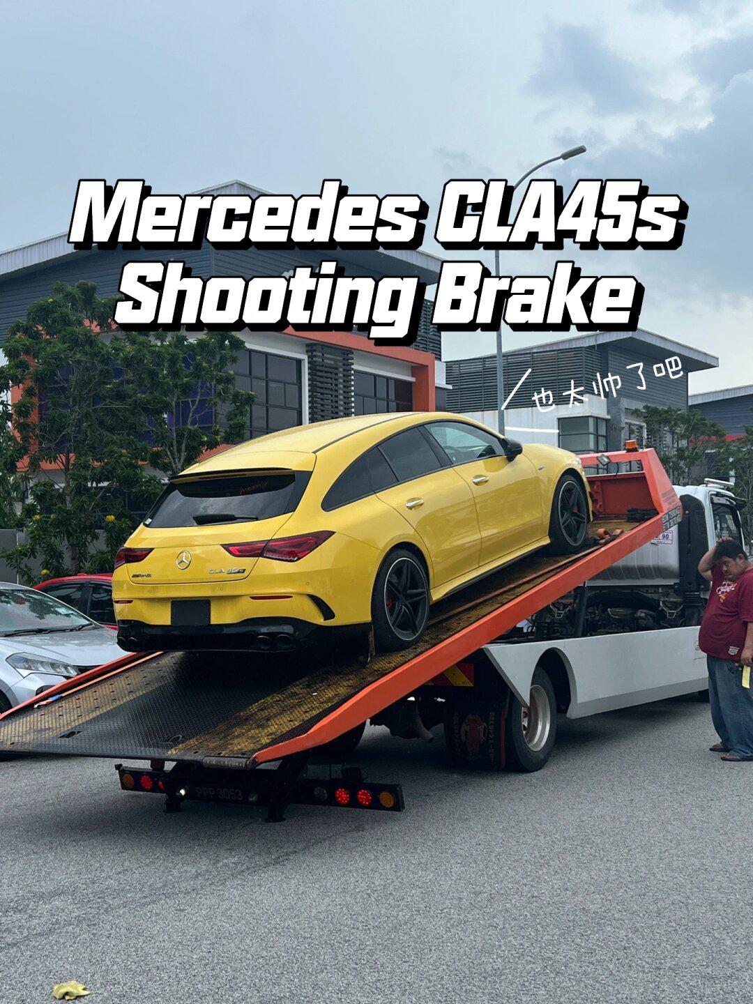 mercedes cla45s shooting brake???