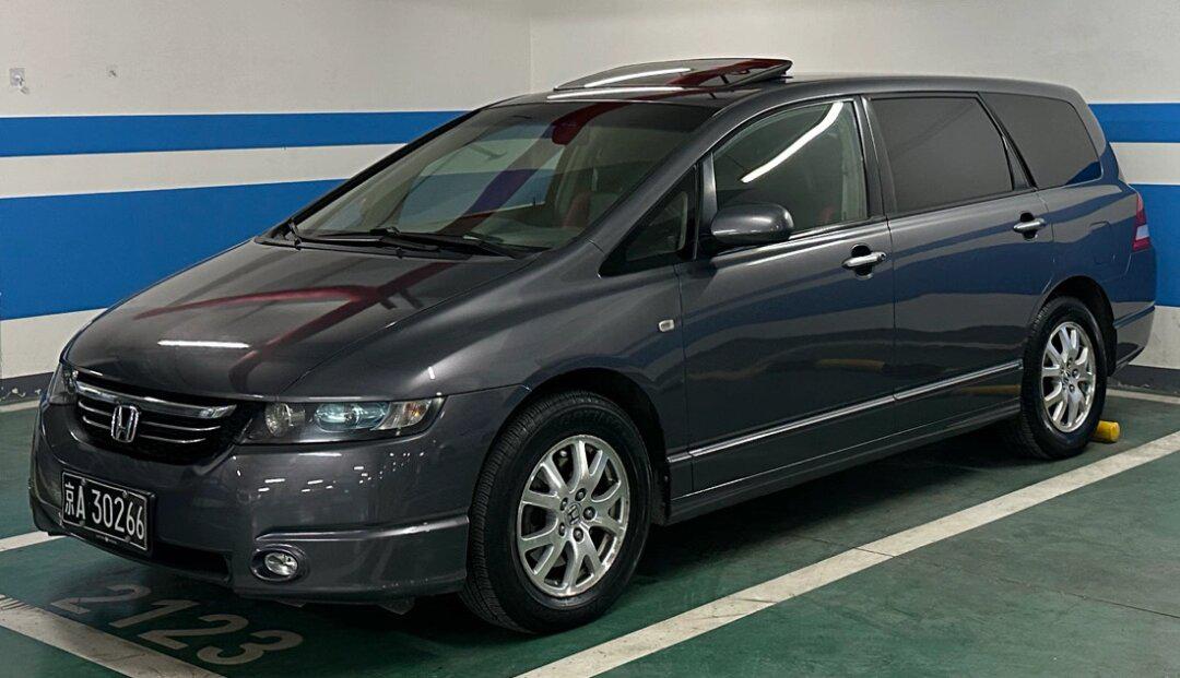 京a黑牌 本田奥德赛rb1