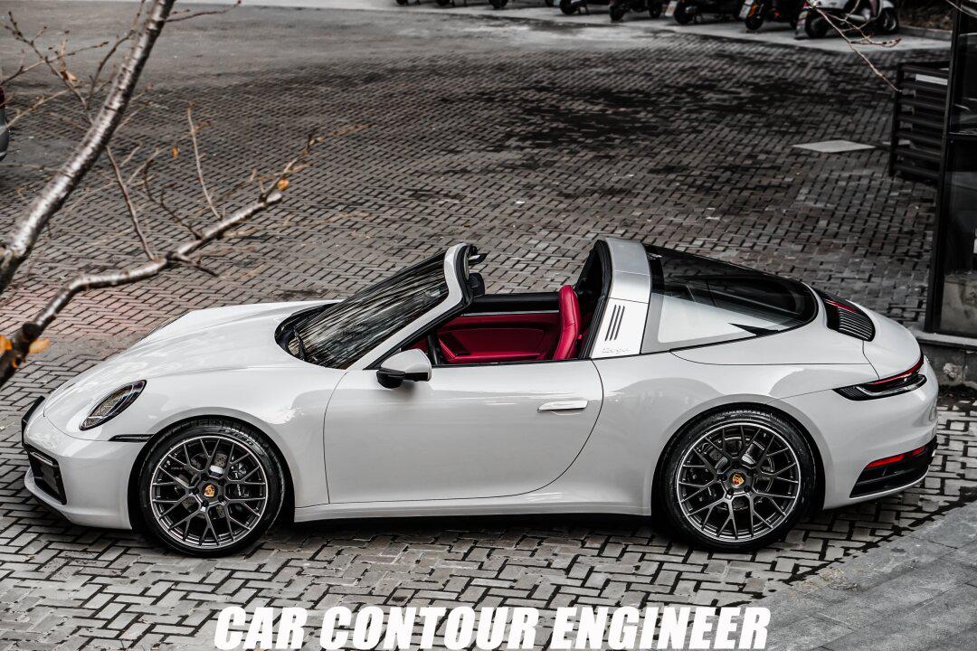 保时捷911targa _亚灰