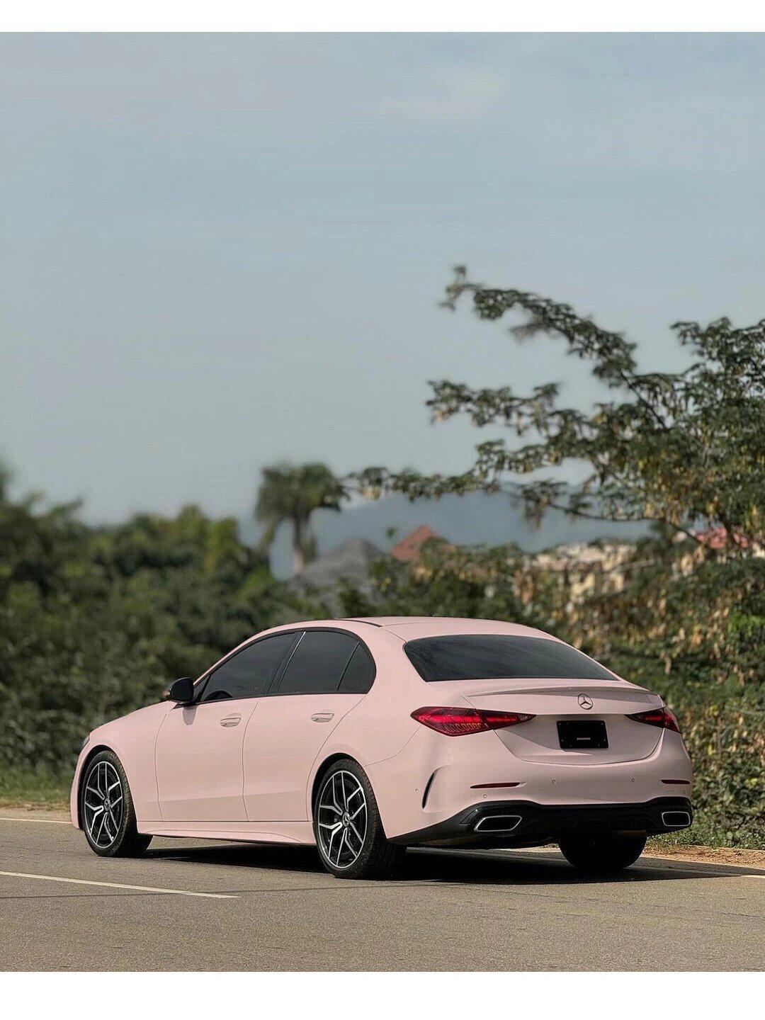 原来粉色奔驰这么好看呀!爱了爱了9595