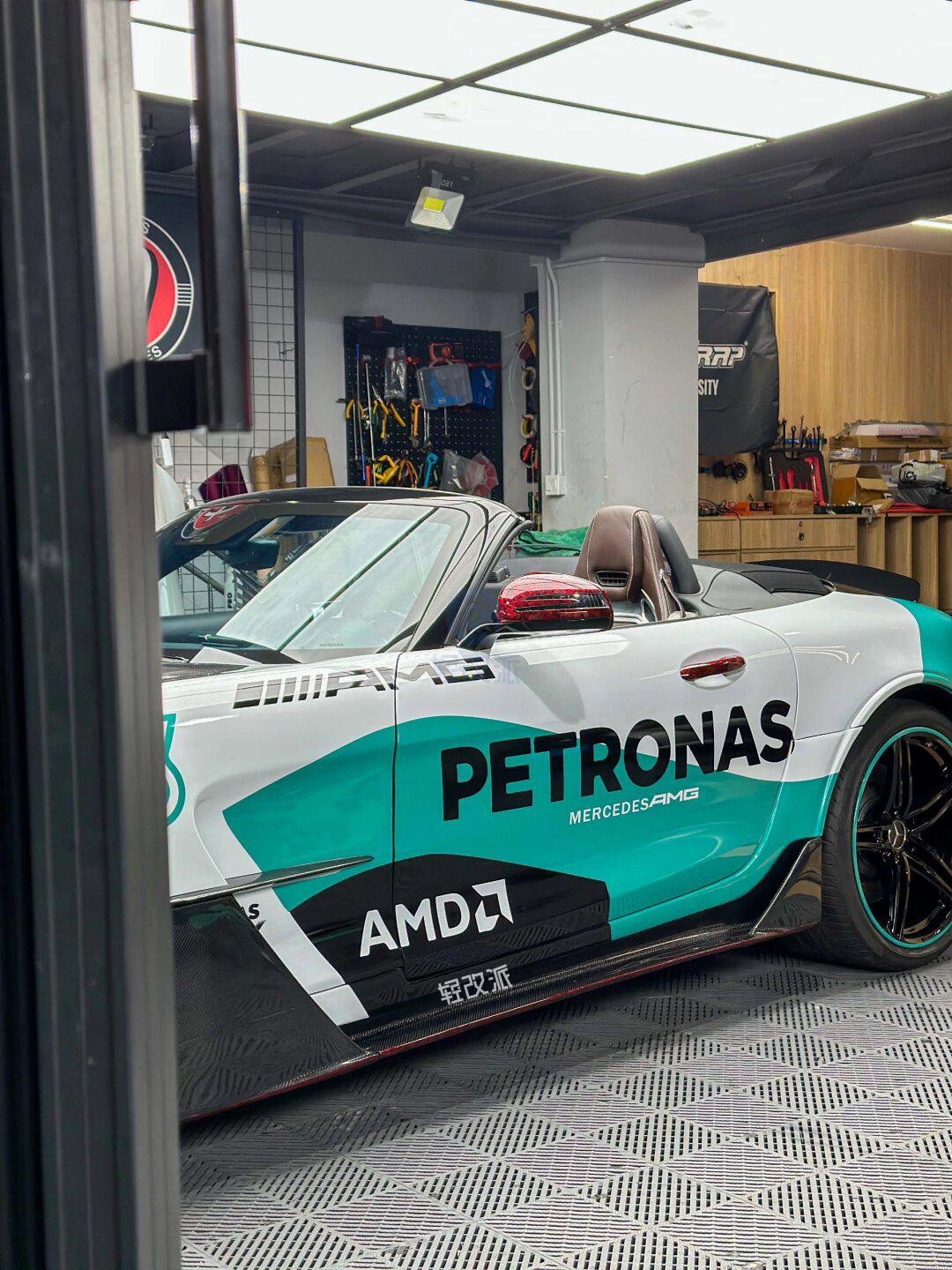 奔驰amg gt赛道涂装申请出战