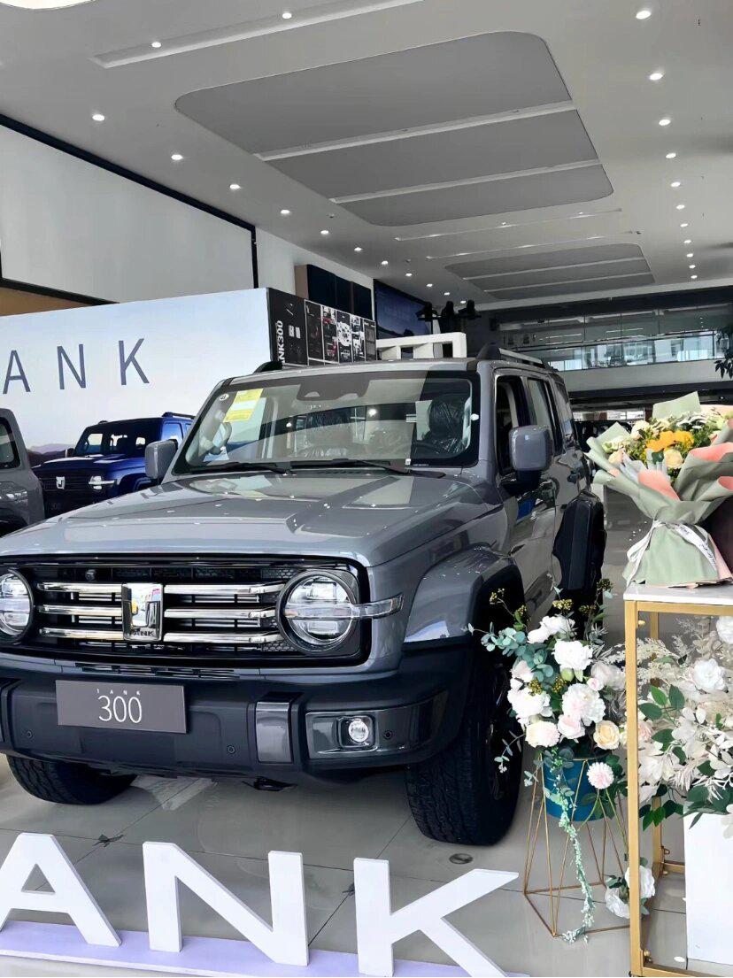 坦克300售价19.88万元起,现车 购车补贴