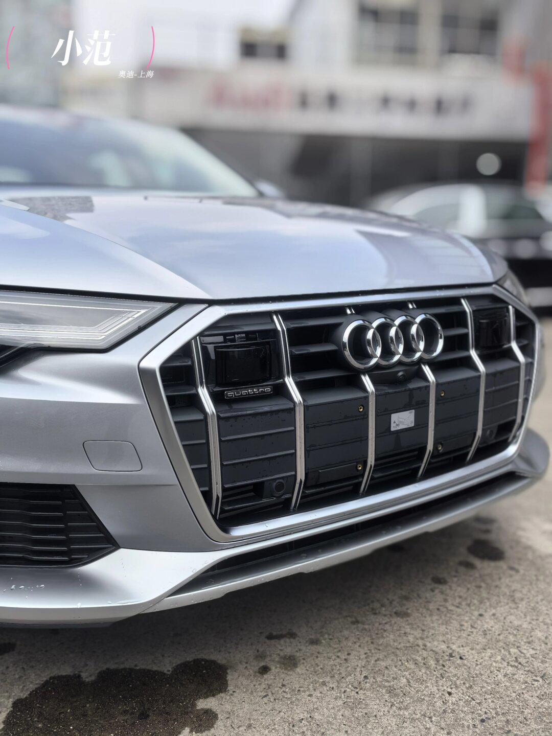 奥迪全路况旅行车a6 allroad 花剑银