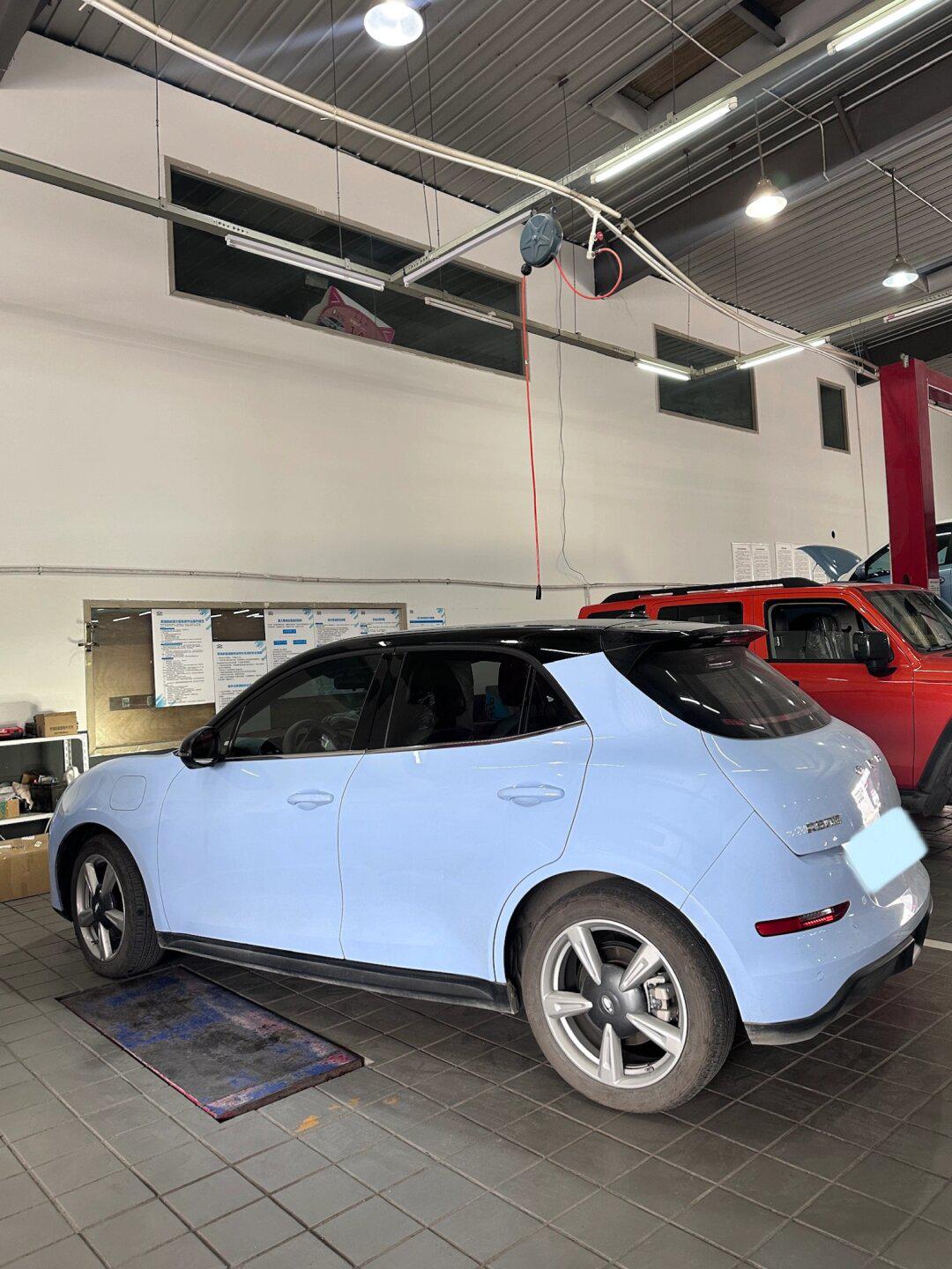 好猫97蓝色真的好好看.爱了爱了_欧拉好猫社区_易车社区