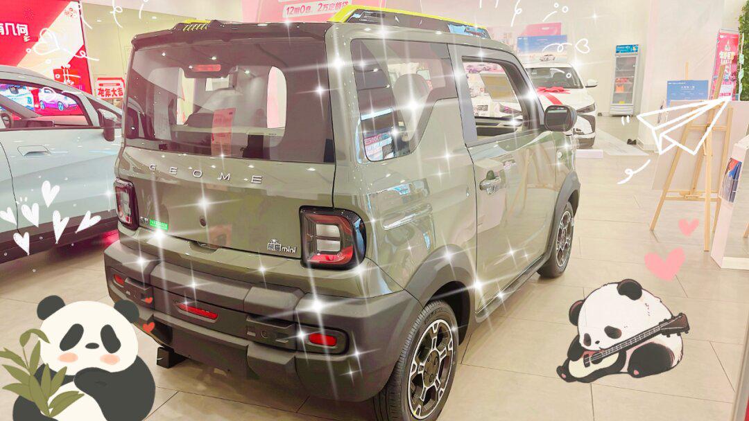 熊猫骑士 活脱脱一mini路虎卫士!