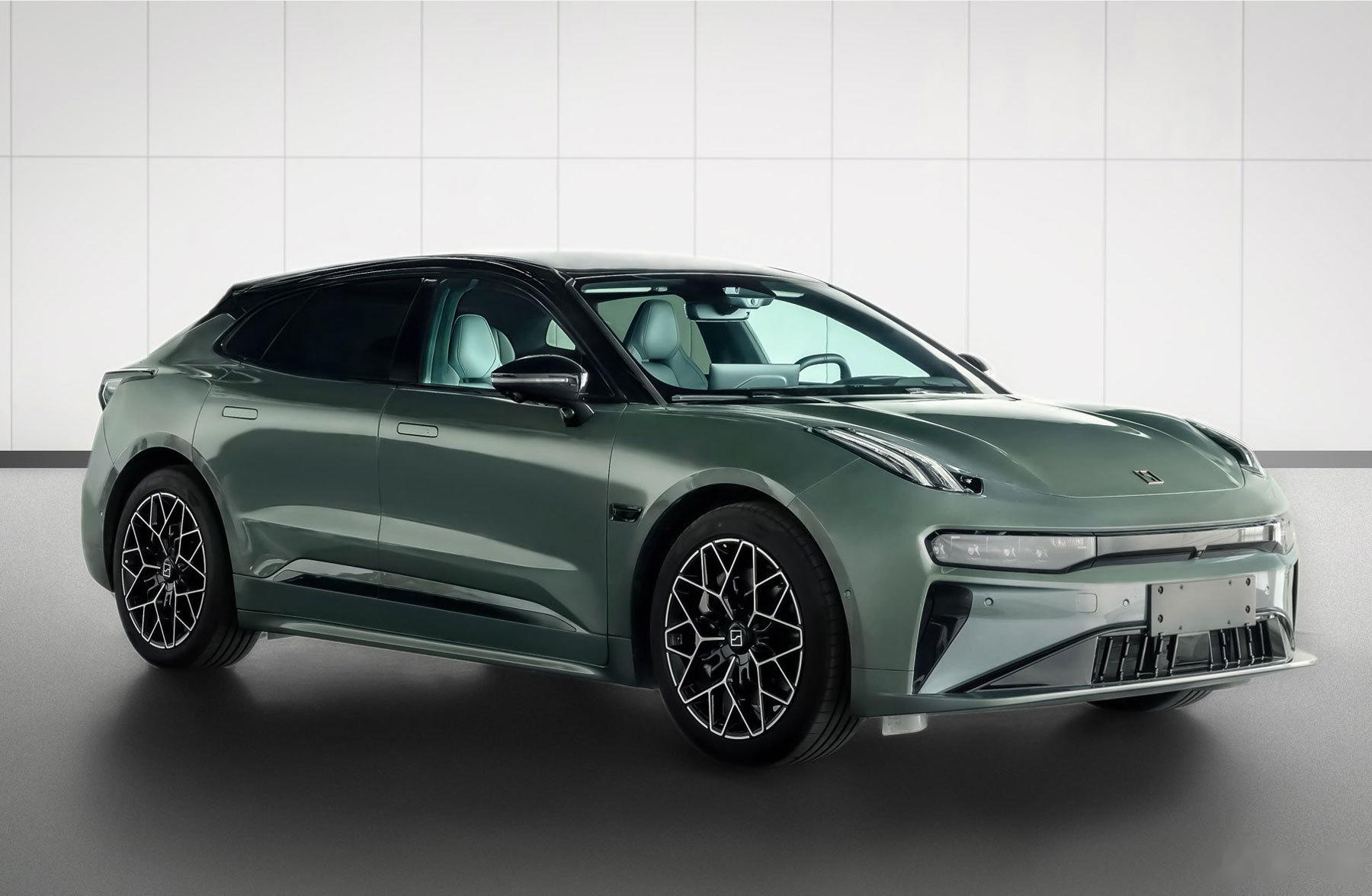 改款极氪001这绿色好好看!