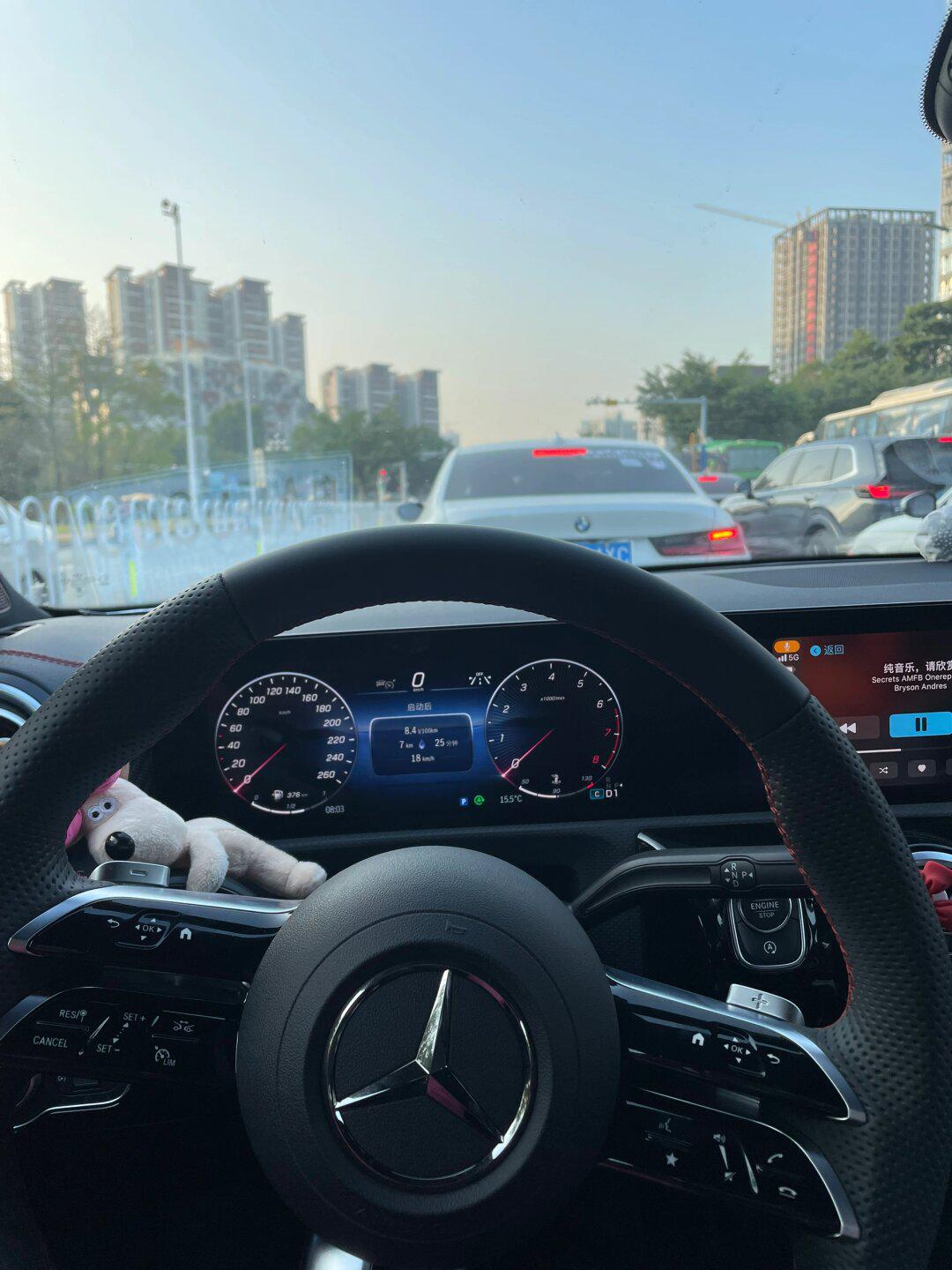 迎宾灯/自己给自己的仪式感/奔驰a200l