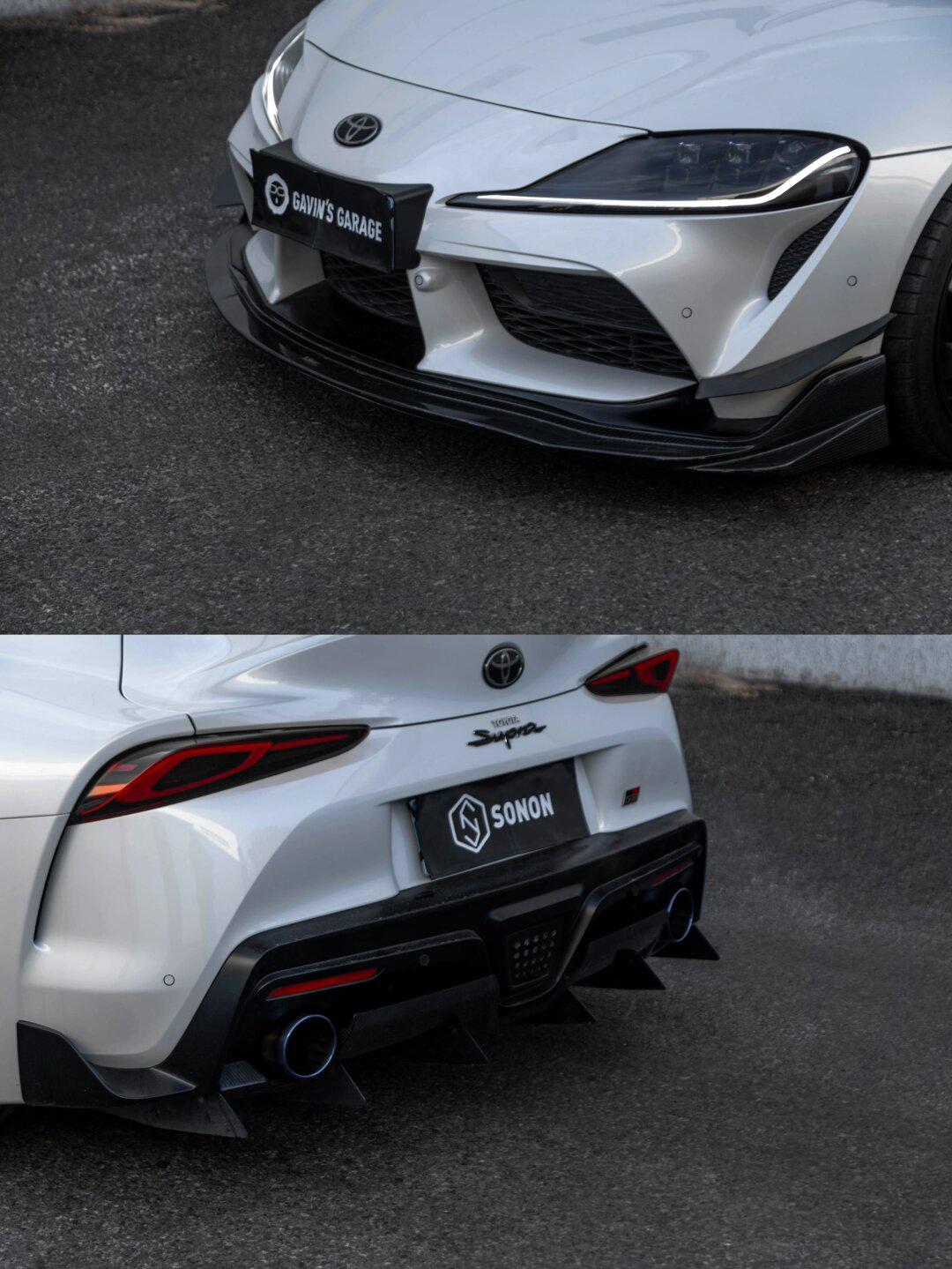 丰田a90 supra的初步jdm风格化改装方案!