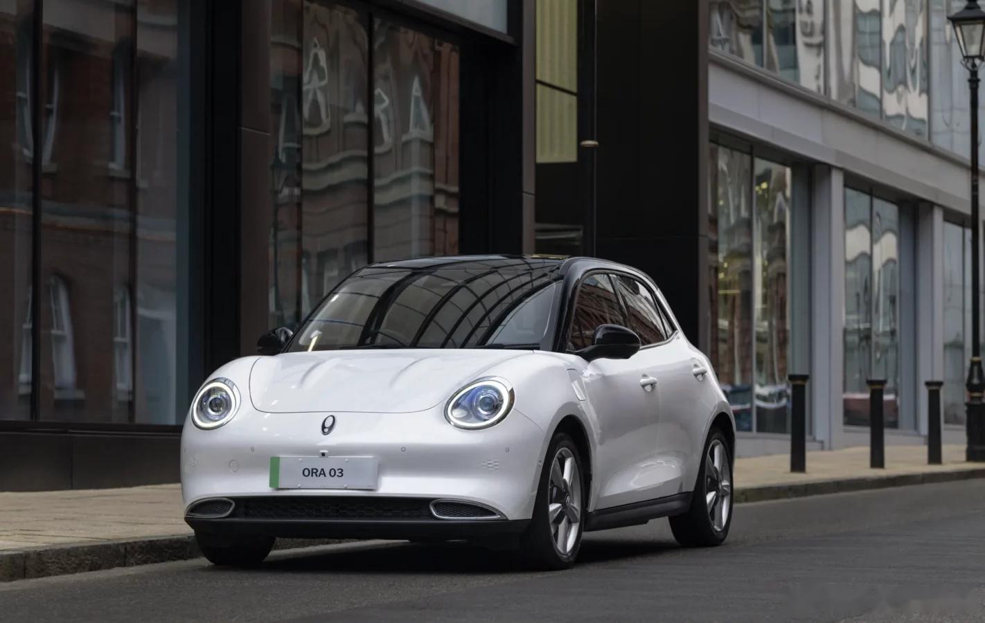 欧拉好猫于欧洲正式由原来的ora funky cat切换为gwm ora 03了