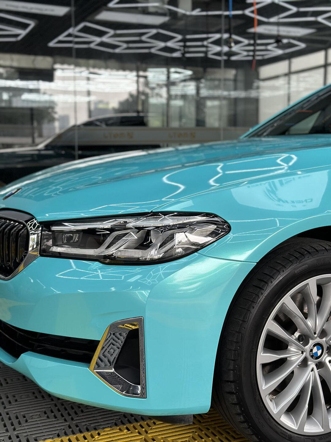 浪漫的蒂芙尼蓝_宝马5系社区_易车社区