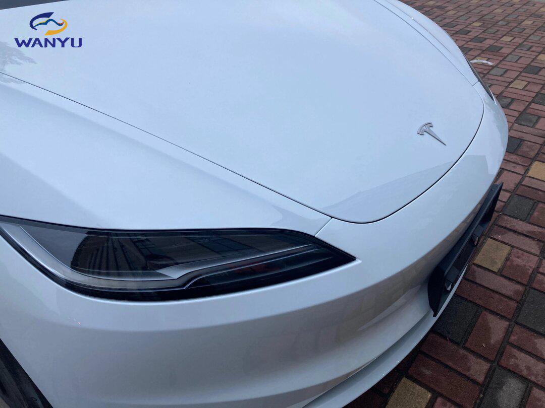 特斯拉model3焕新版珍珠白 3m第五代光学膜 漆面保护膜7815 高效