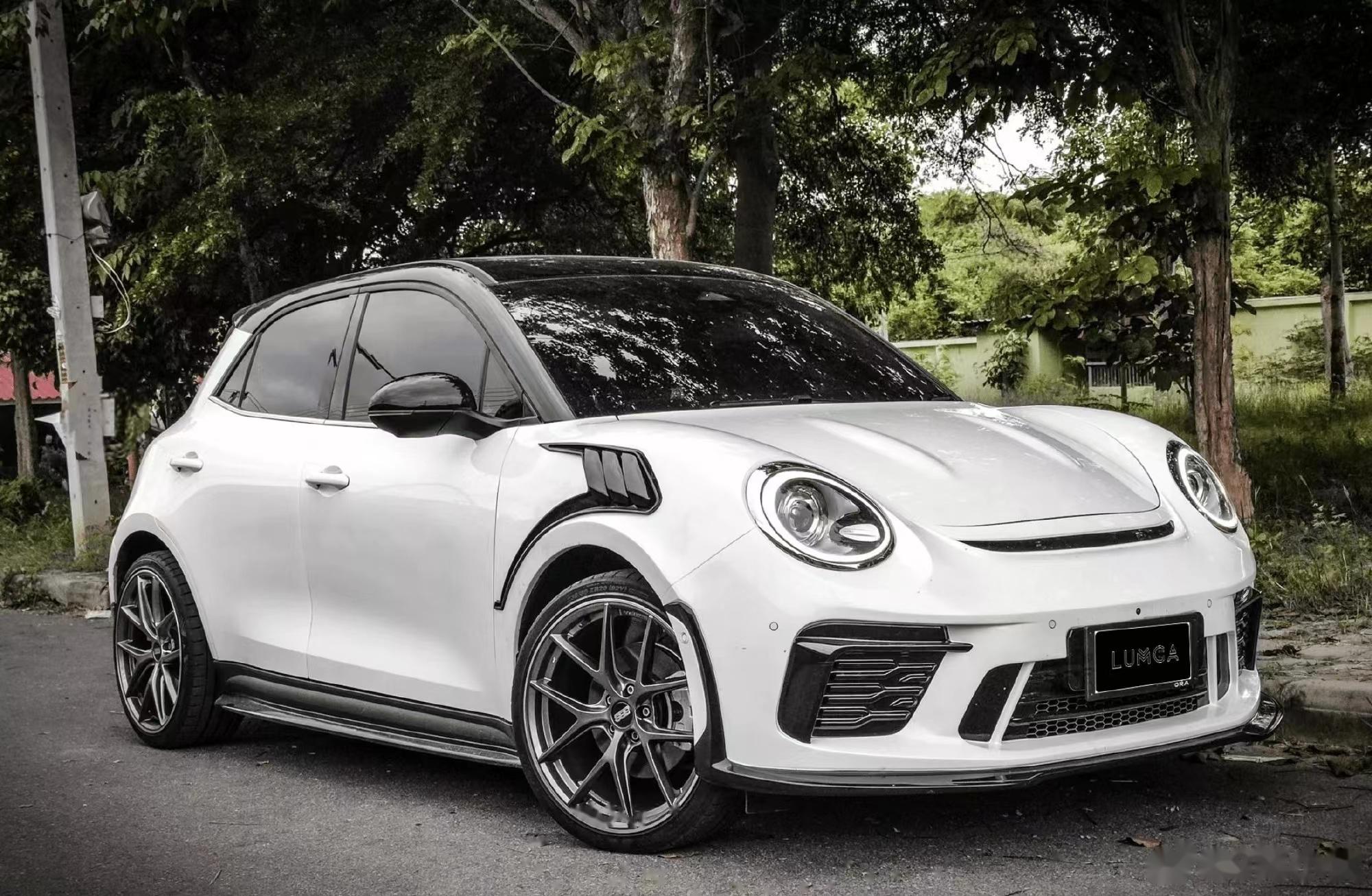 泰国一个改装商名为lumga为欧拉好猫推出911 gt3 rs车身套件