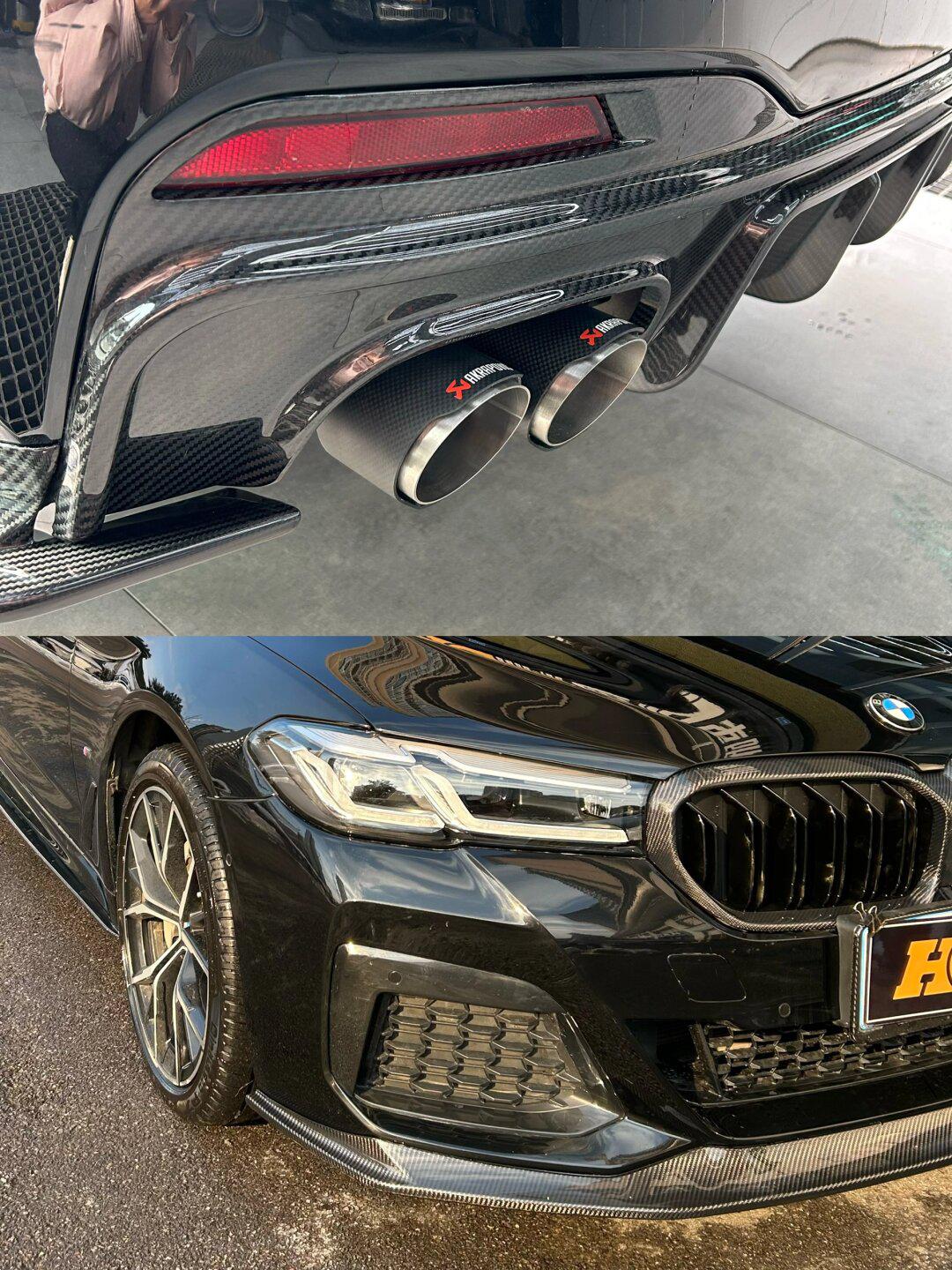 宝马5系升级卡布尔碳纤维小套件