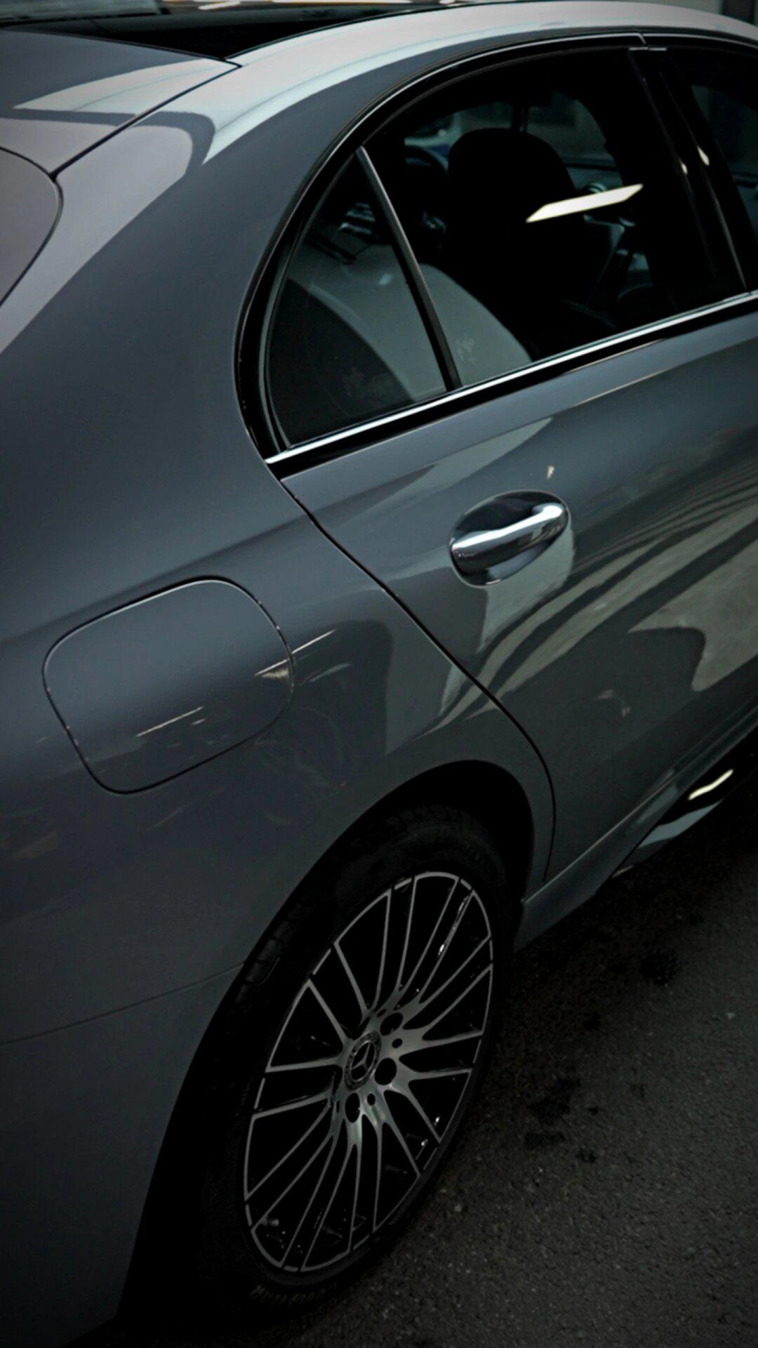 奔驰c260 水泥灰