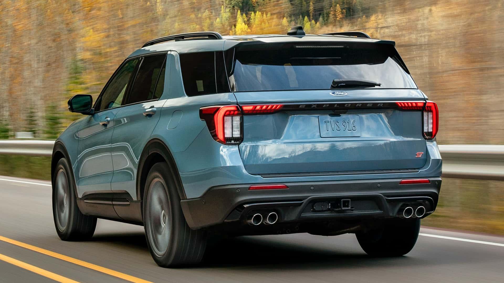 2025 【us】 新的改款美规探险者进行了简化,更新了外观造型,改造了