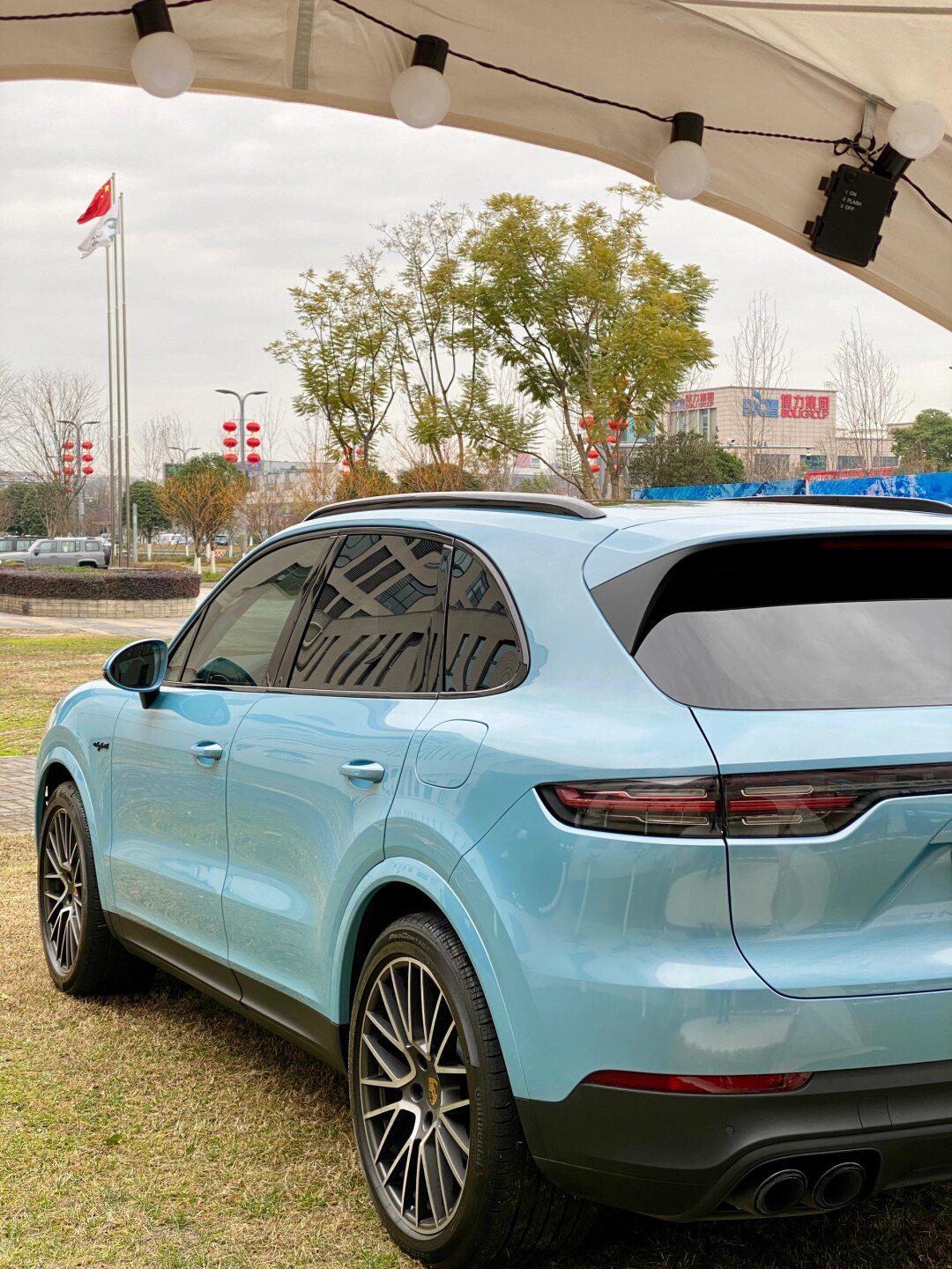 保时捷卡宴冰晶蓝|女神的绝佳选择75157515