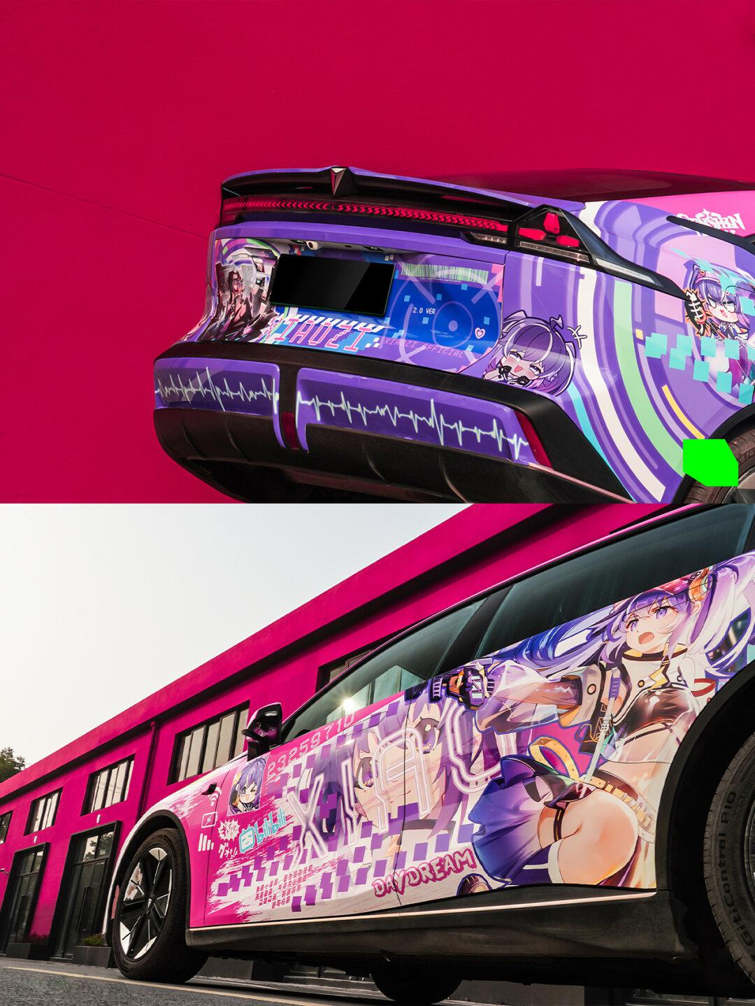 二次元痛车又来啦!