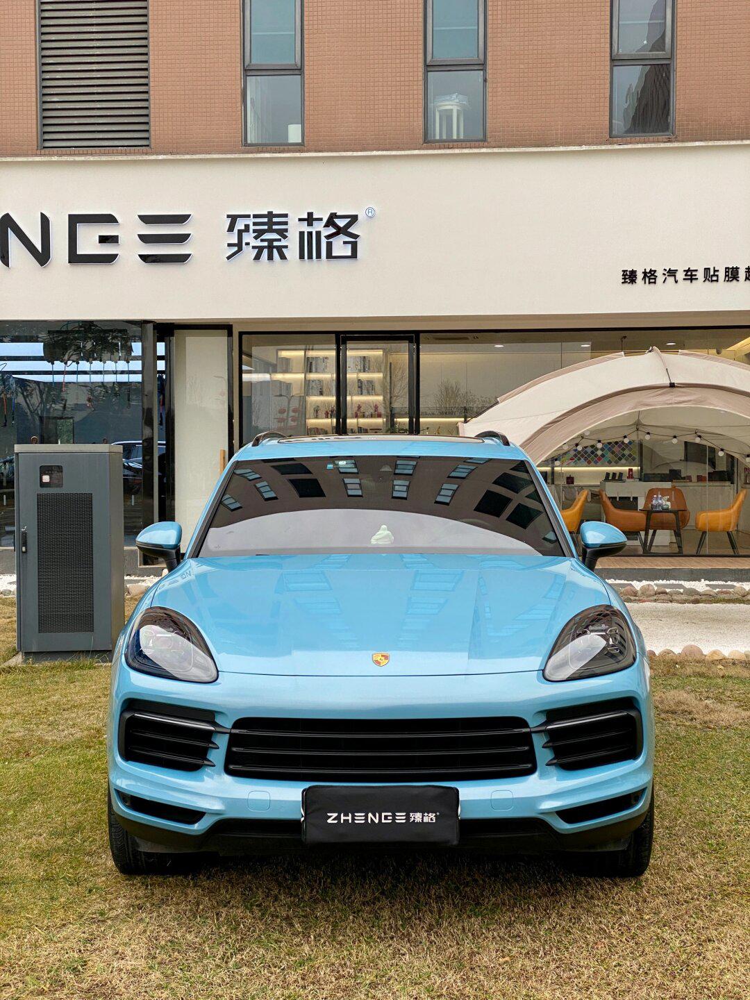 保时捷卡宴冰晶蓝|女神的绝佳选择75157515