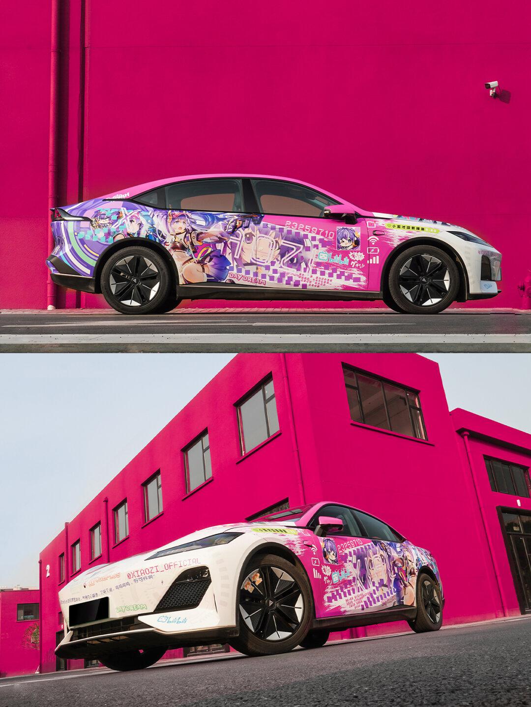 二次元痛车又来啦!