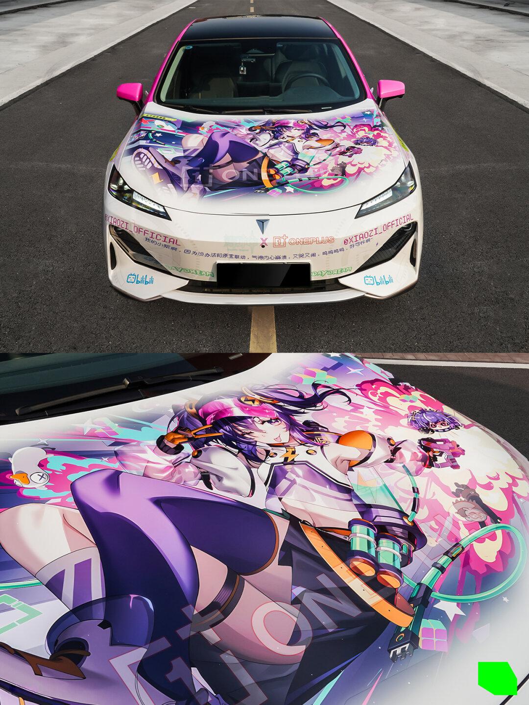 二次元痛车又来啦!