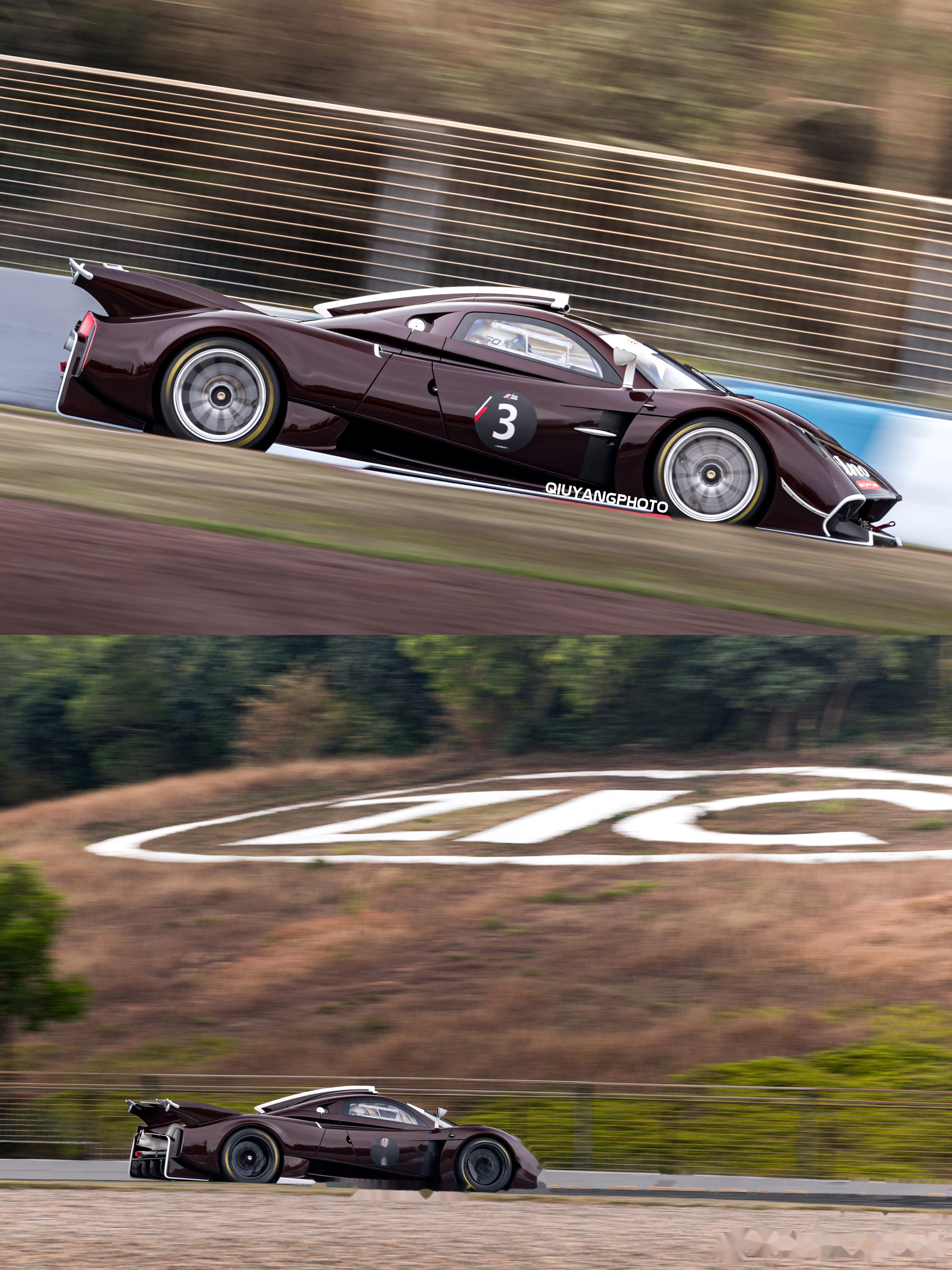 pagani huayra r 全车红色可见碳纤维,从外观到内饰全由红碳包裹,搭