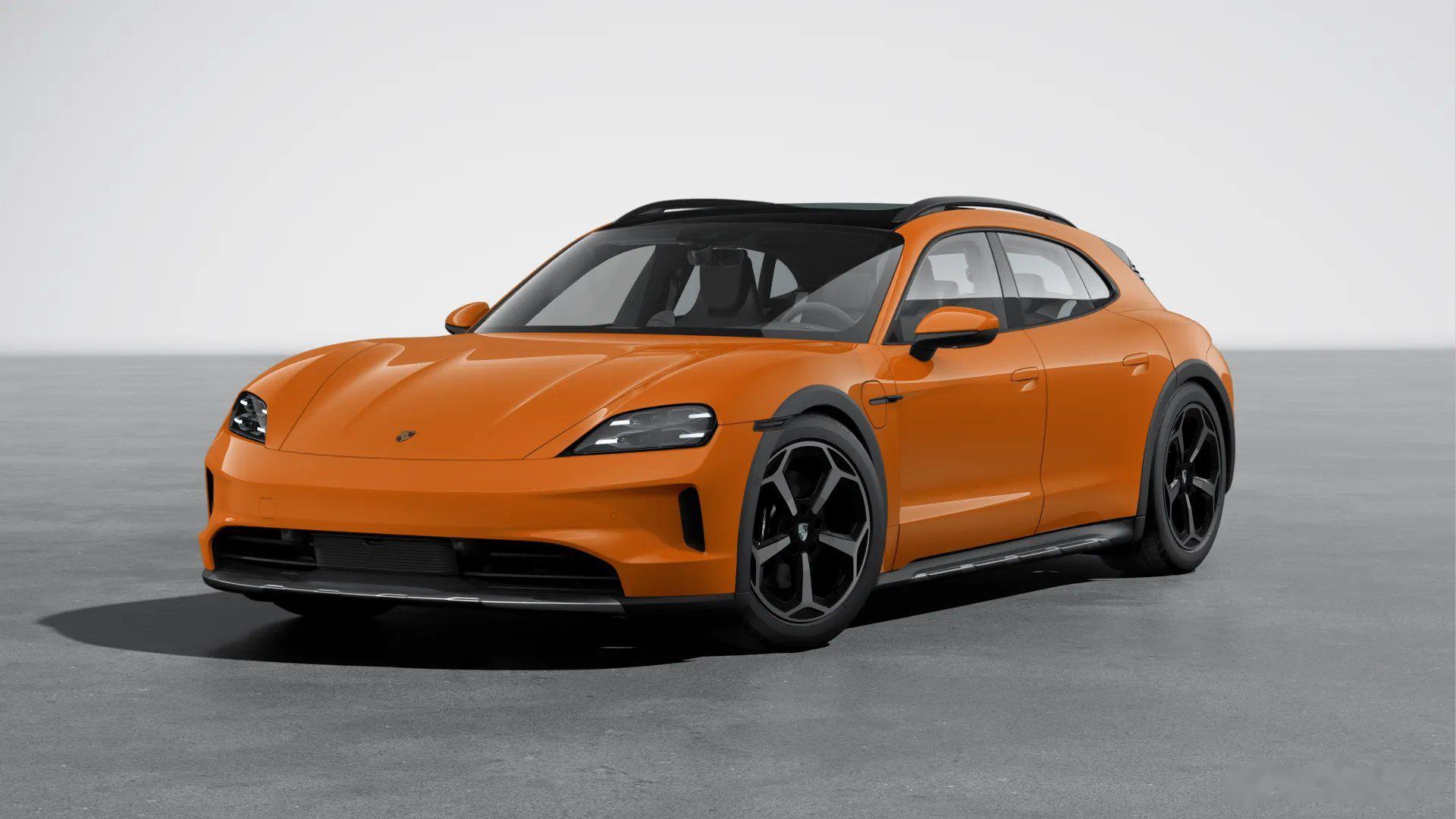 保时捷taycan cross turismo的新颜色们,你喜欢哪一个? 1)