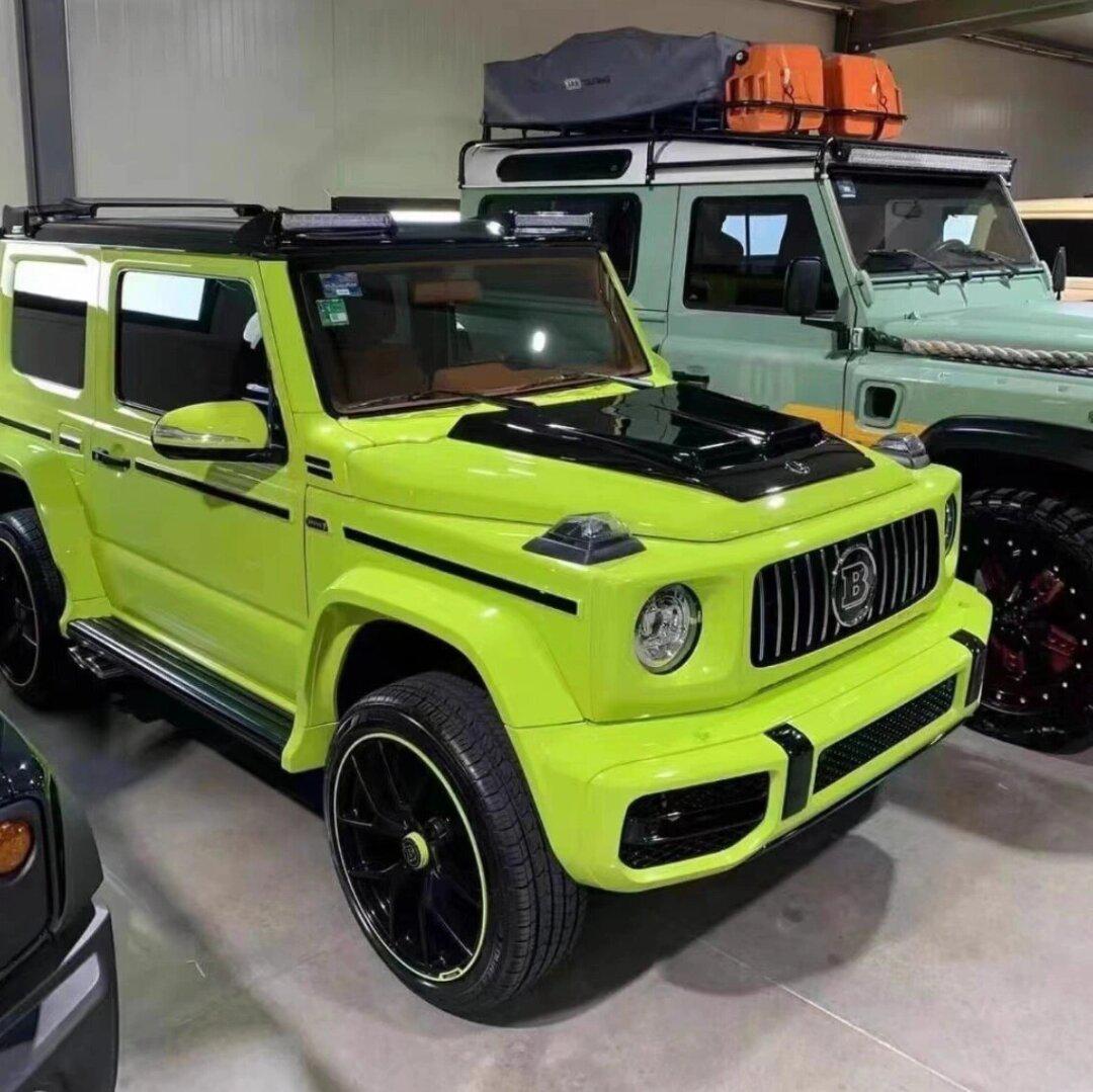 吉姆尼改装大g款巴博斯包围