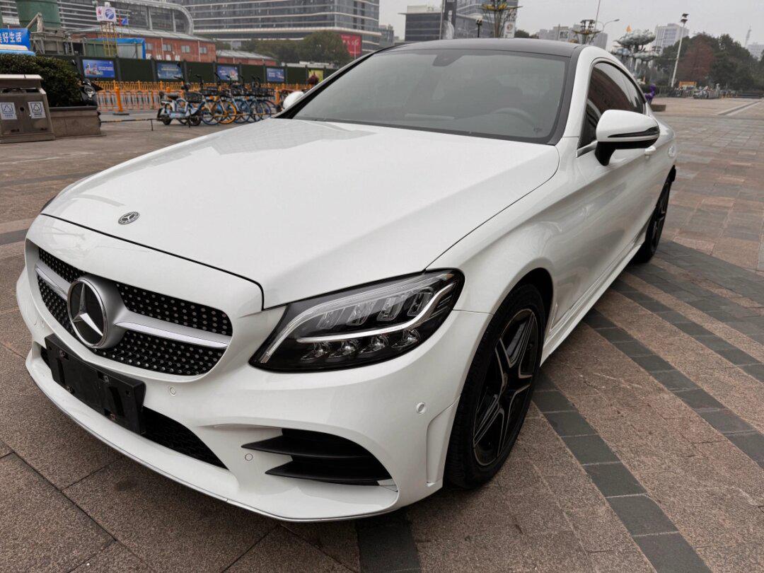 帮姐妹出闲置奔驰c200 coupe轿跑原版781595