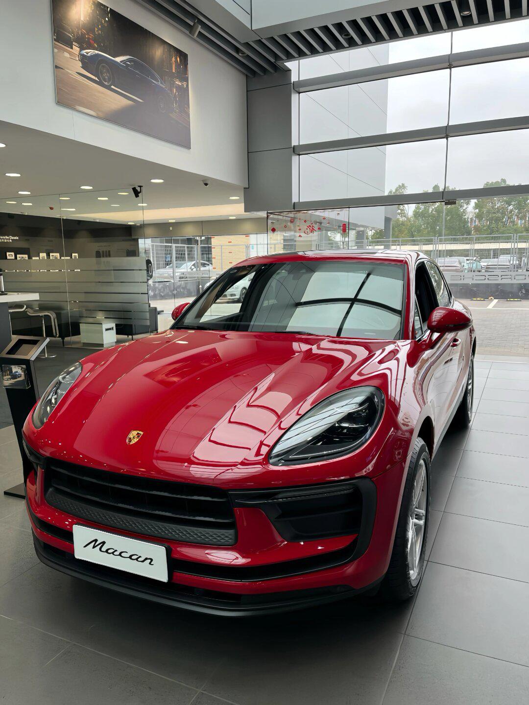 一款适合女生开的车macan 胭脂红_保时捷macan社区_易车社区