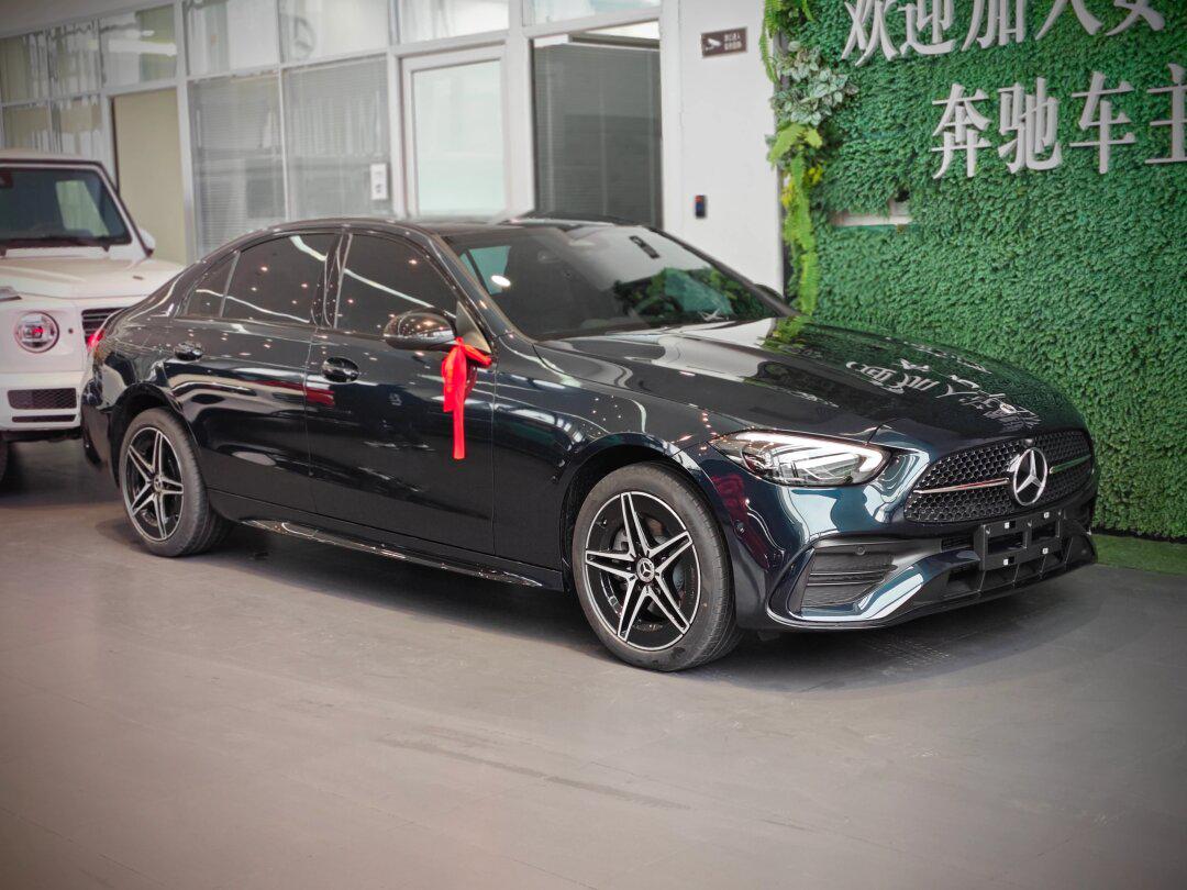 奔驰c260l皓夜运动松石绿柏林之声音响_奔驰c级社区_易车社区
