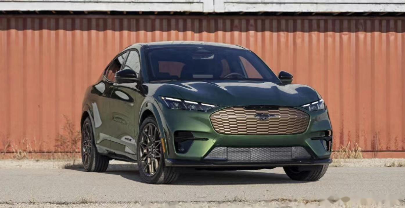 福特汽车日前发布了福特电马 mach-e gt performance 青铜套件_福特电