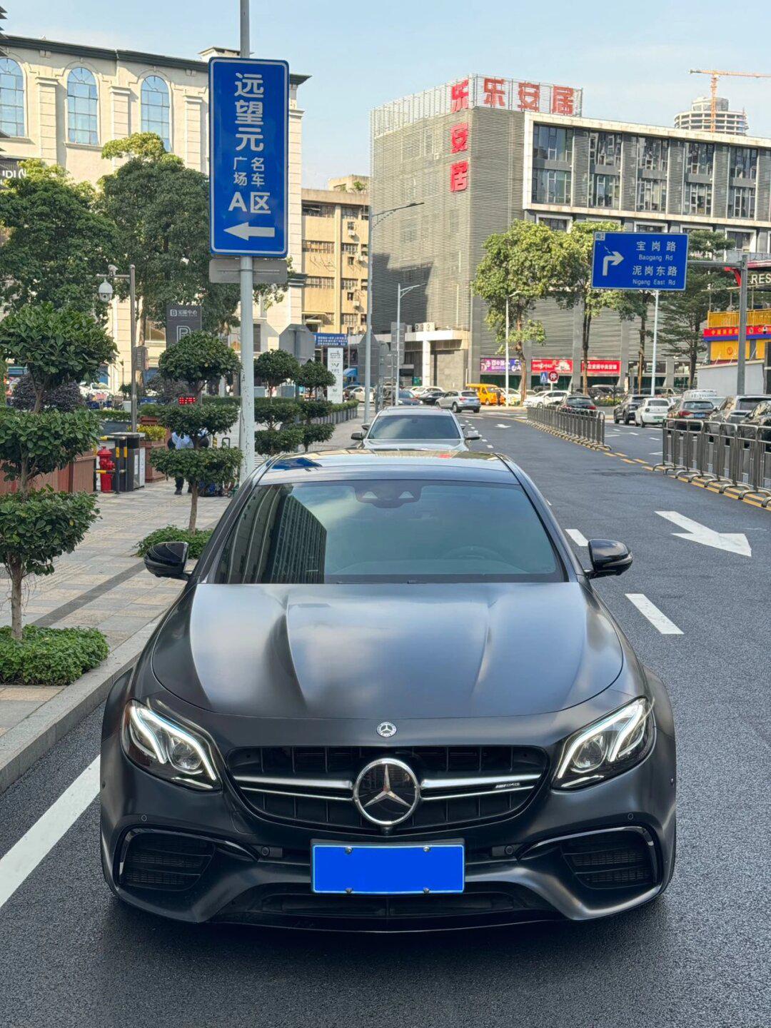 珠三角唯一一一台奔驰e63s v8 4.0t_奔驰e级 amg社区_易车社区