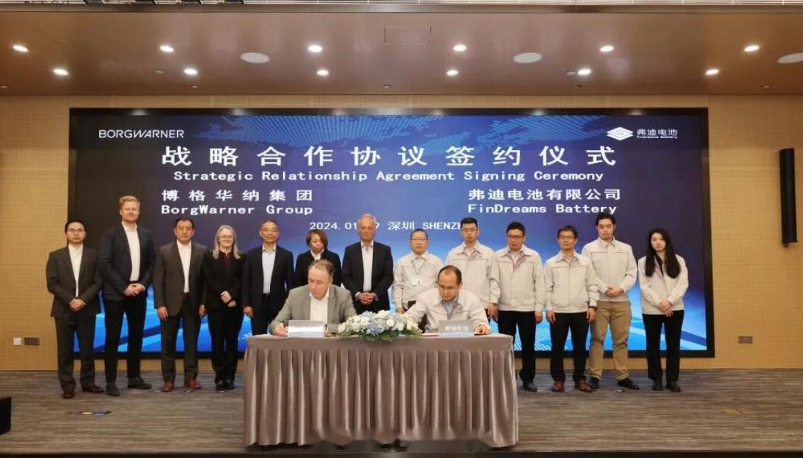 与博格华纳签订合作比亚迪刀片电池要出口美国了这是全