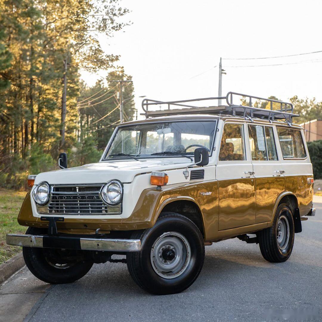 这台 1979 toyota land cruiser fj55 在2023被进
