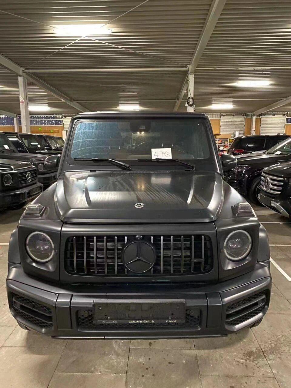 24款欧规g63 三碳满配 磨砂黑/棕90279.8 大暗夜 22寸大饼轮 碳纤