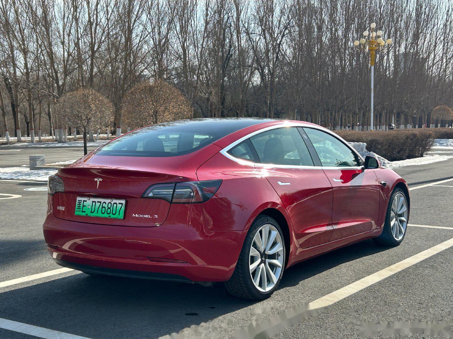 「车型」特斯拉 model 3 「配置」2020改款 标续后驱升级版 「初次