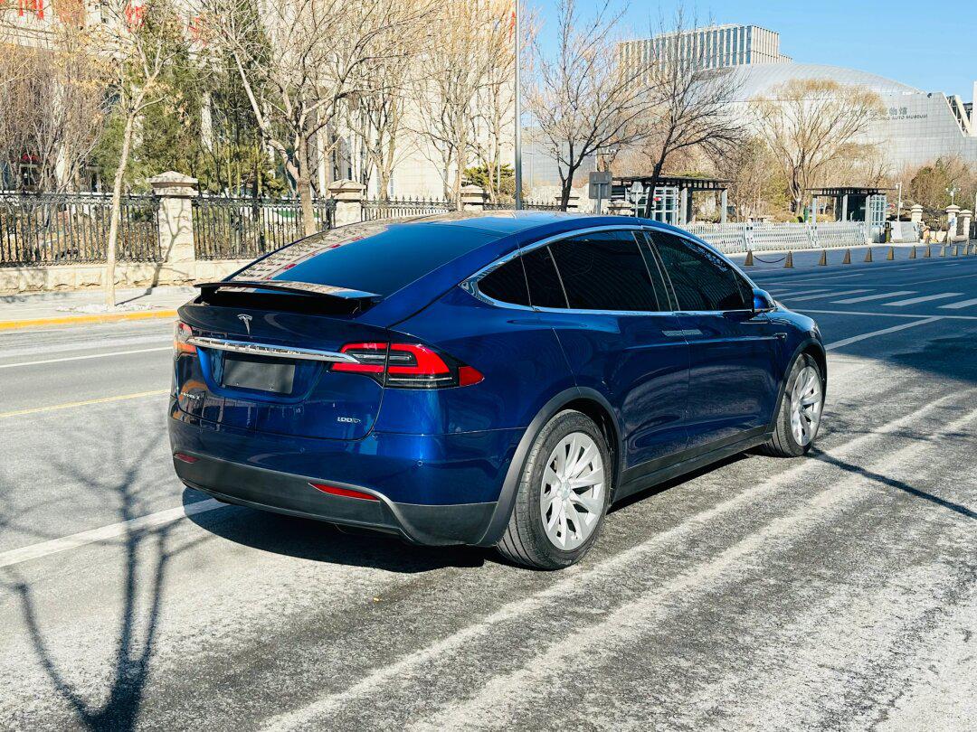 22年特斯拉model x 4万公里 原版原漆 有车衣二手车 精品二手车
