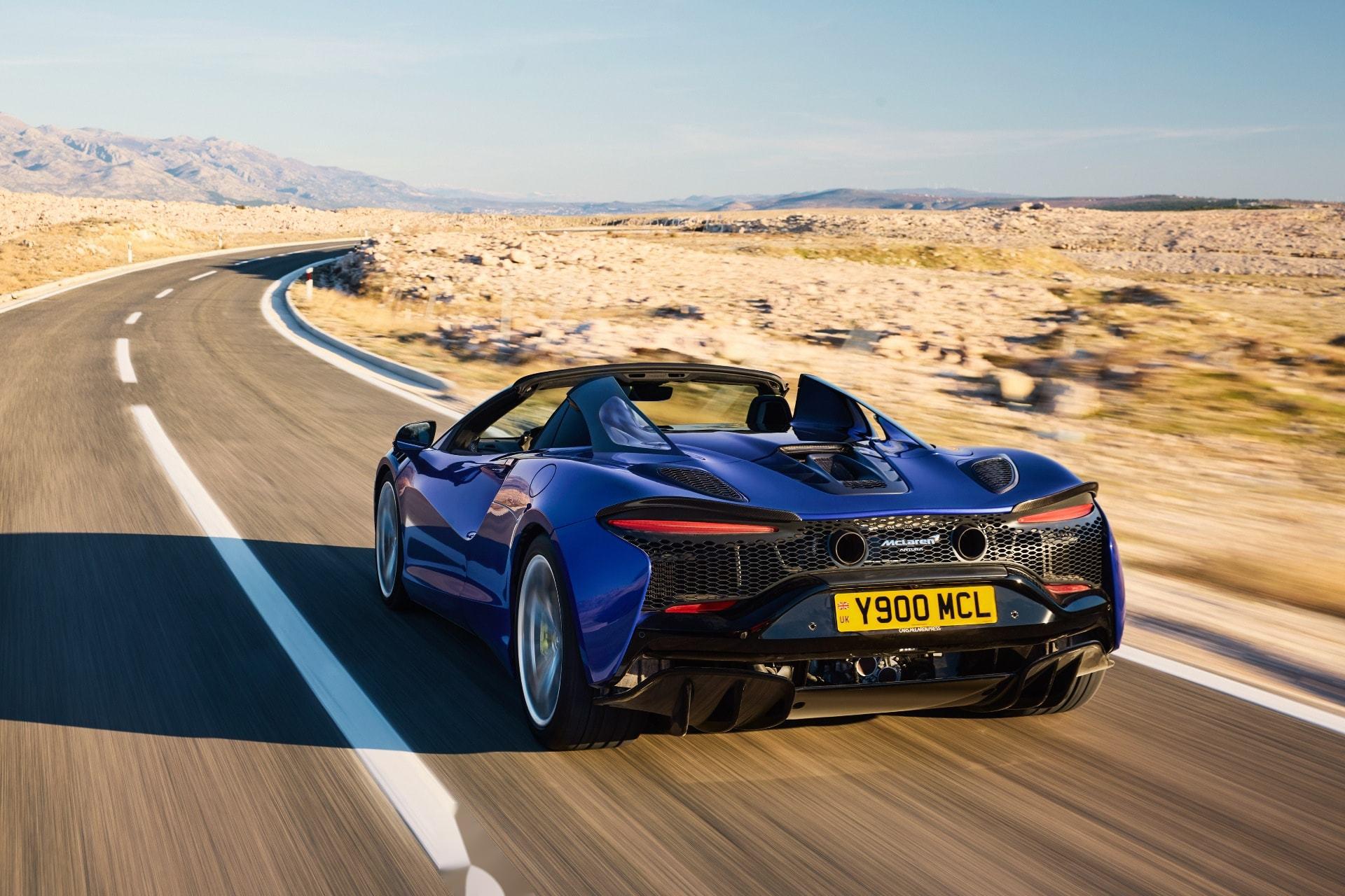 2025款迈凯伦artura硬顶敞篷版发布～动力依旧搭载3.