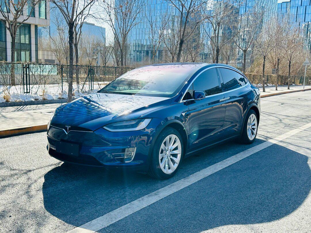 22年特斯拉model x 4万公里 原版原漆 有车衣二手车 精品二手车