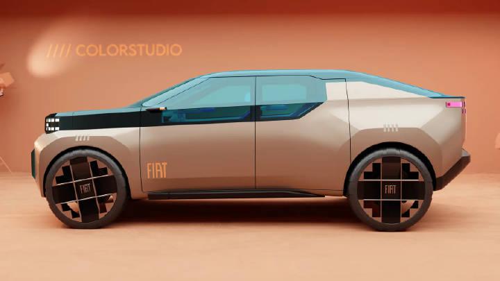 菲亚特昨天一口气发布了5款panda系列概念车.