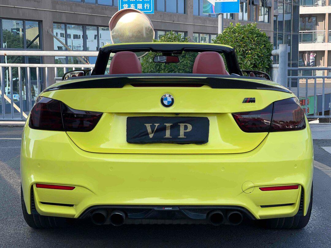 15年4月上牌宝马m4 3.0t 431匹马力敞篷轿跑车 珠三角互迁 最美搭配红